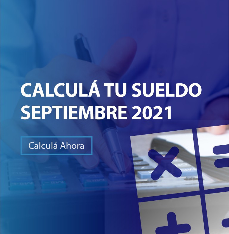 Calculá tu sueldo